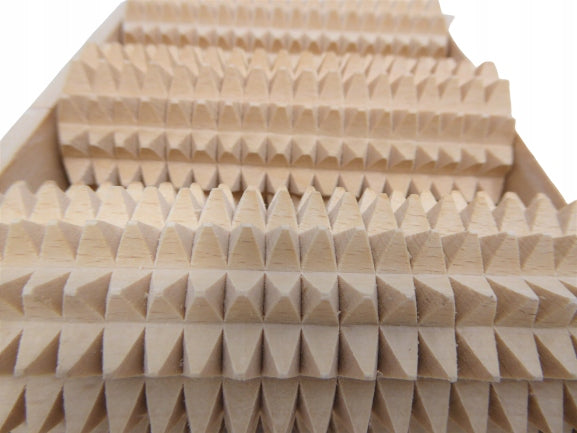Massage receptor wood roler three row roll. Manufacturer code 20