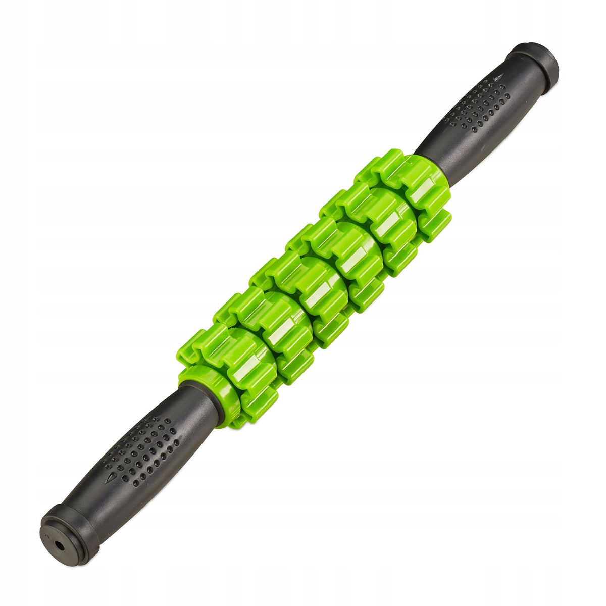 Massage roller Relaxdays with handle wooden roller for body massage relax