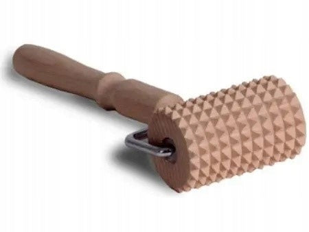 Massage roller wooden brown anti-cellulite MC-1