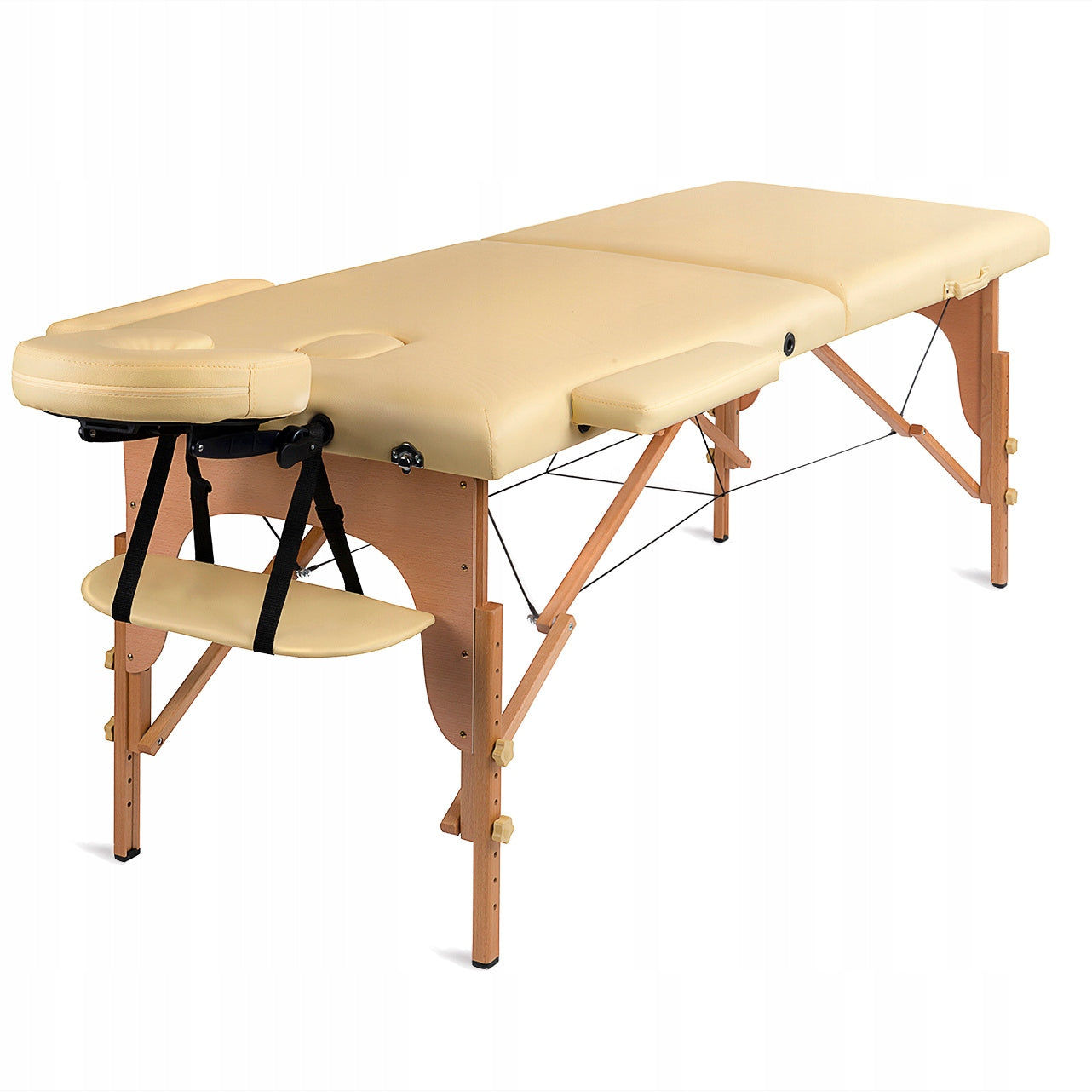 Massage table Medimas Prosport 2 MOBI beige - two-section