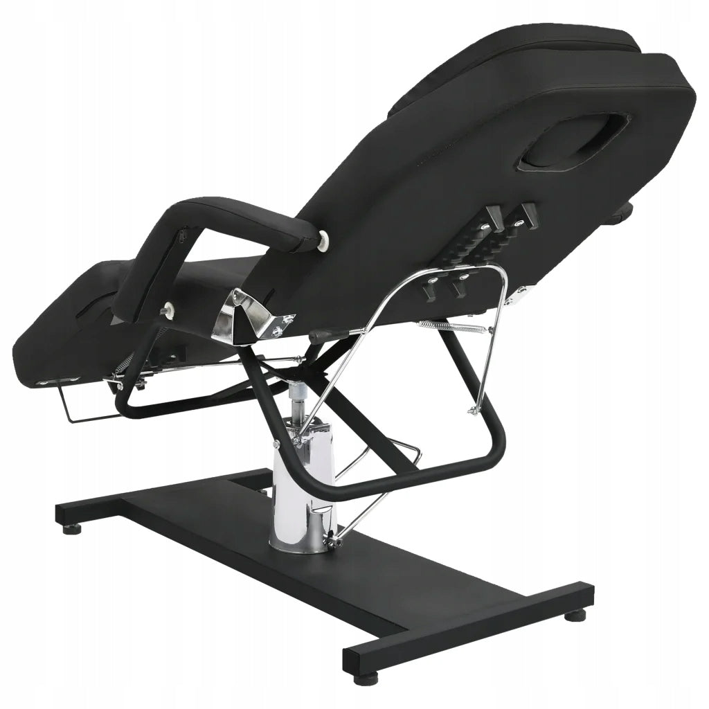 Massage table - black, 180x62x(87-112) cm Kind folding table