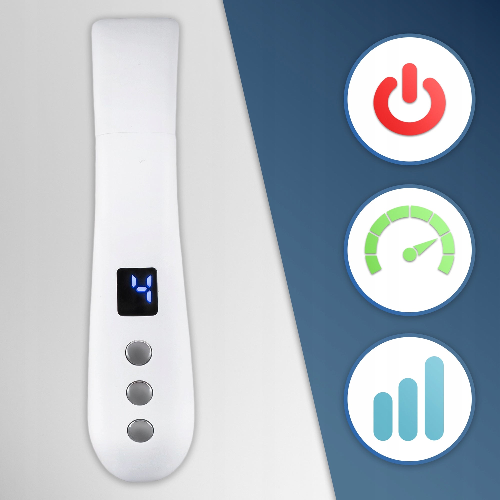 Massager Electrostimulator for Neck Heated Currents TENS ME-NM03 Packaging status original