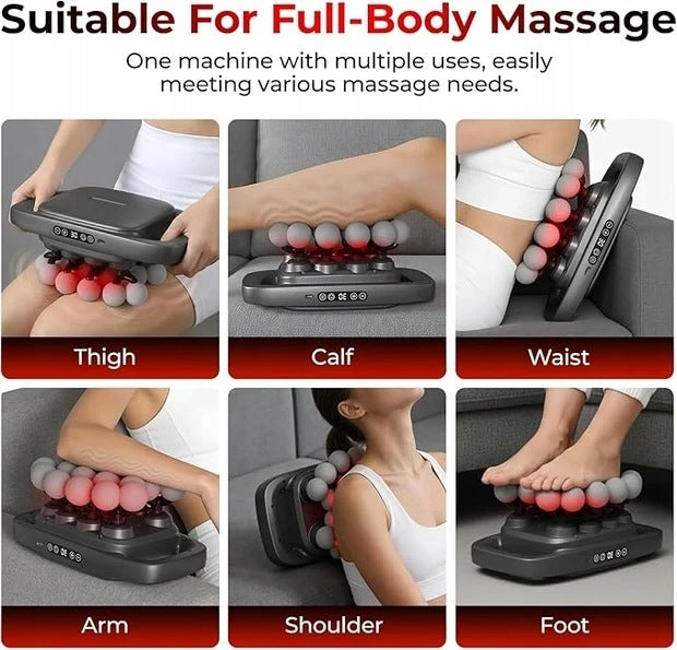 Massager Gun Deep Massage 20 Heads 30 Levels USB-C Medical device no