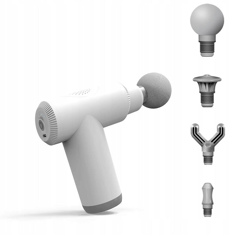 Massager INOLY HZ-JMQ-5 White Four Levels Head Ball Y T Bullet USB C