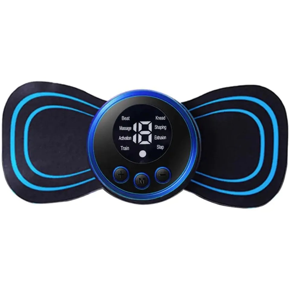 Massager Neck Electrostimulator Abdominal Muscle Ems 8 Modes Usb Packaging status original
