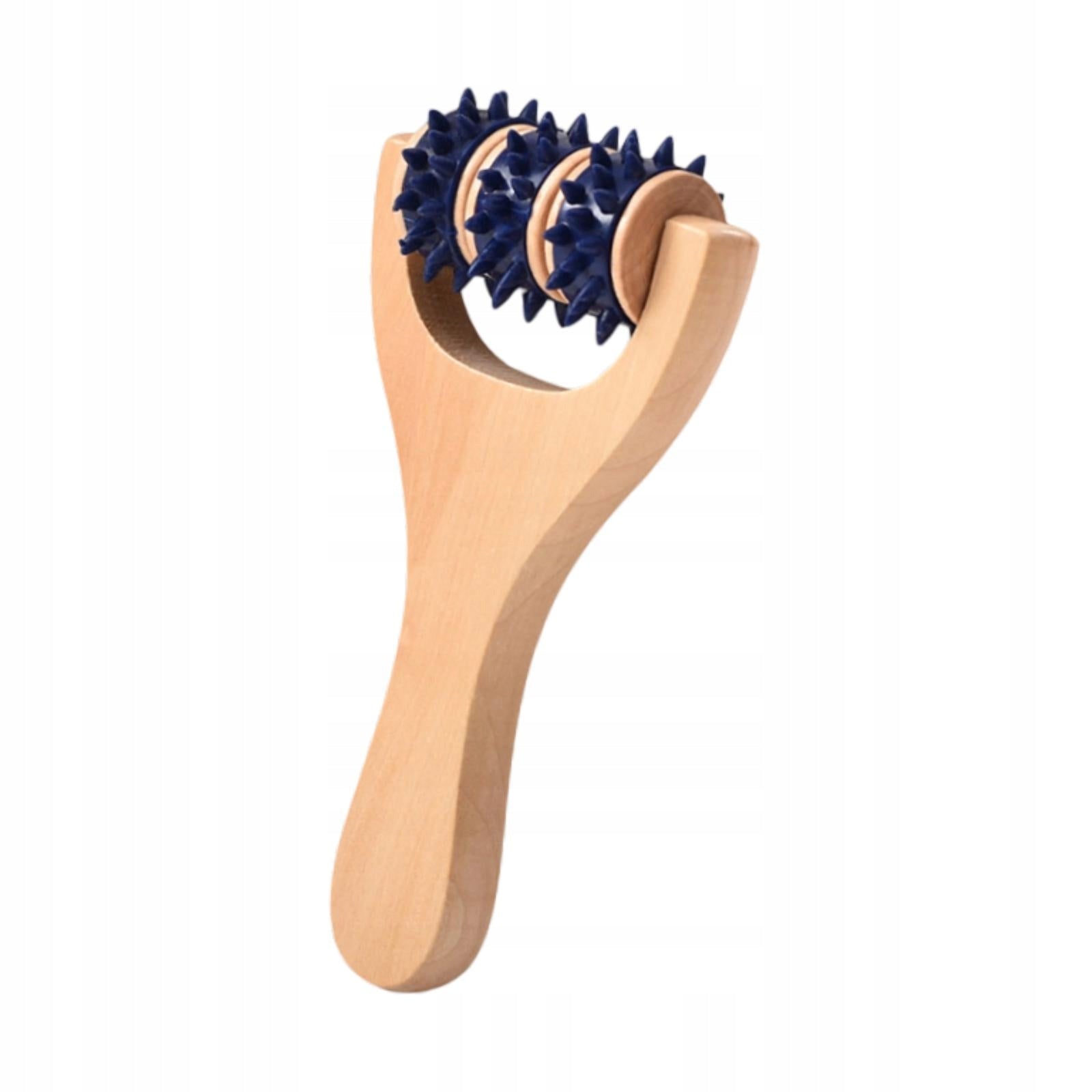 Massager Roller Compact Unique Equipment Body and Face Blue 15.5cmx8cm