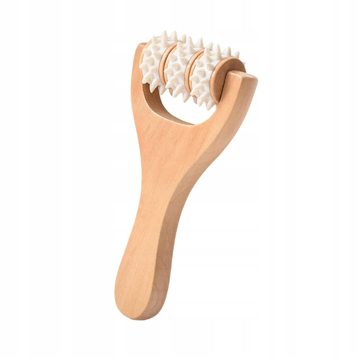 Massager Roller Lightweight Ergonomic Convenient White 15.5cmx8cm Medical device type accessories for a medical device or a product without an intended medical purpose