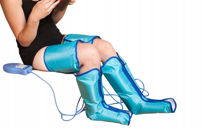 Massager for home lymphatic drainage of the legs - lymphatic compression massage Batteries included no