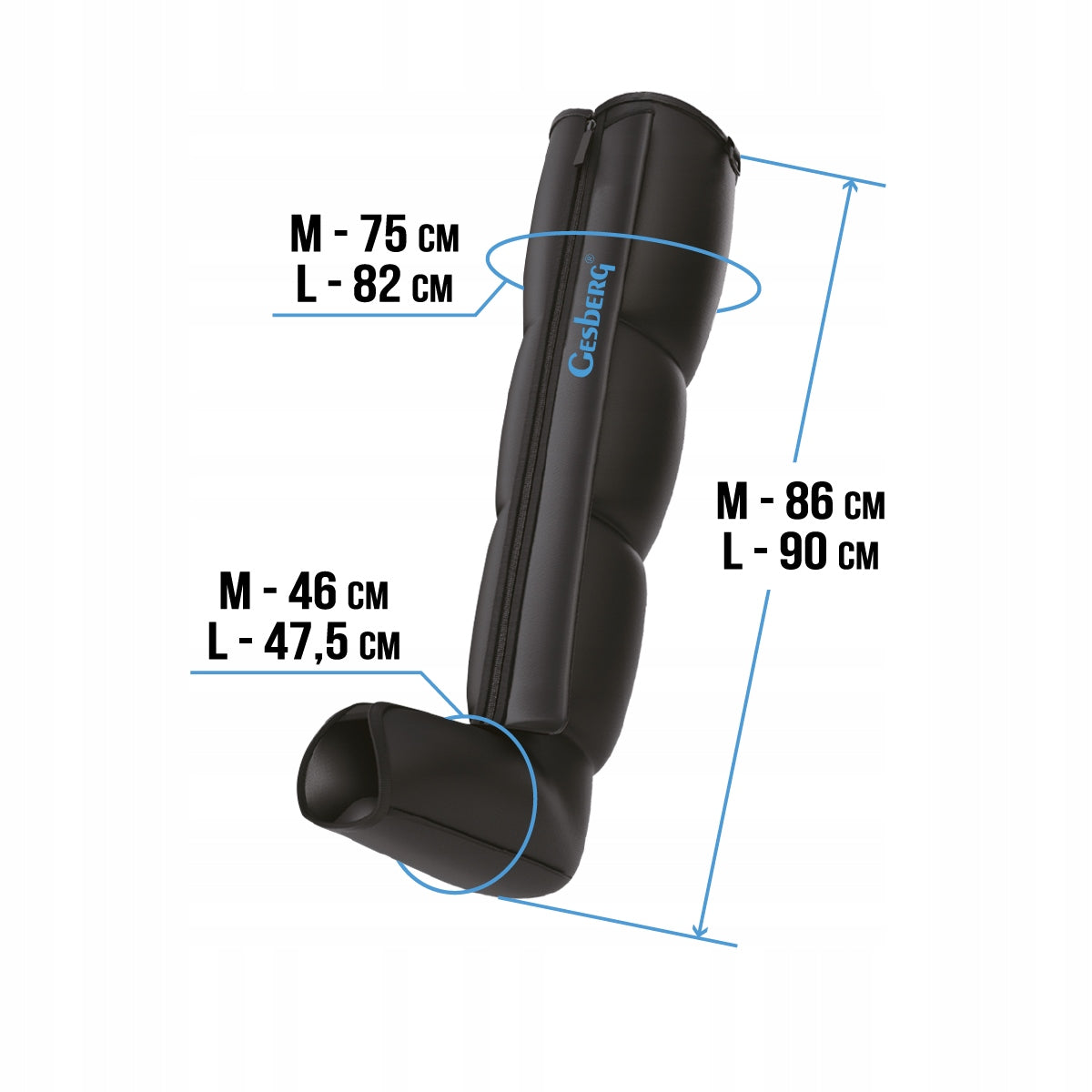 Massager for pre-therapy (lymphatic drainage) GESBERG Presso Health (L) Manufacturer code 5906251673022