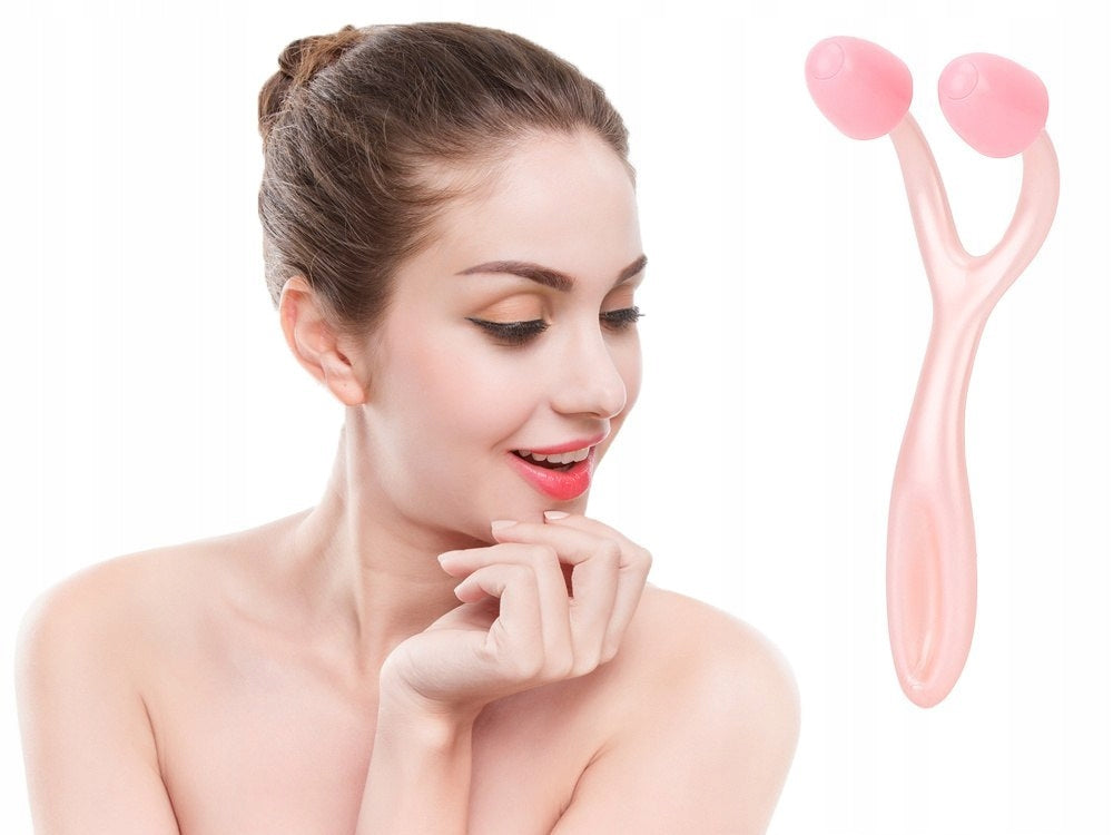 Massager modeling nose shaping pink elastic