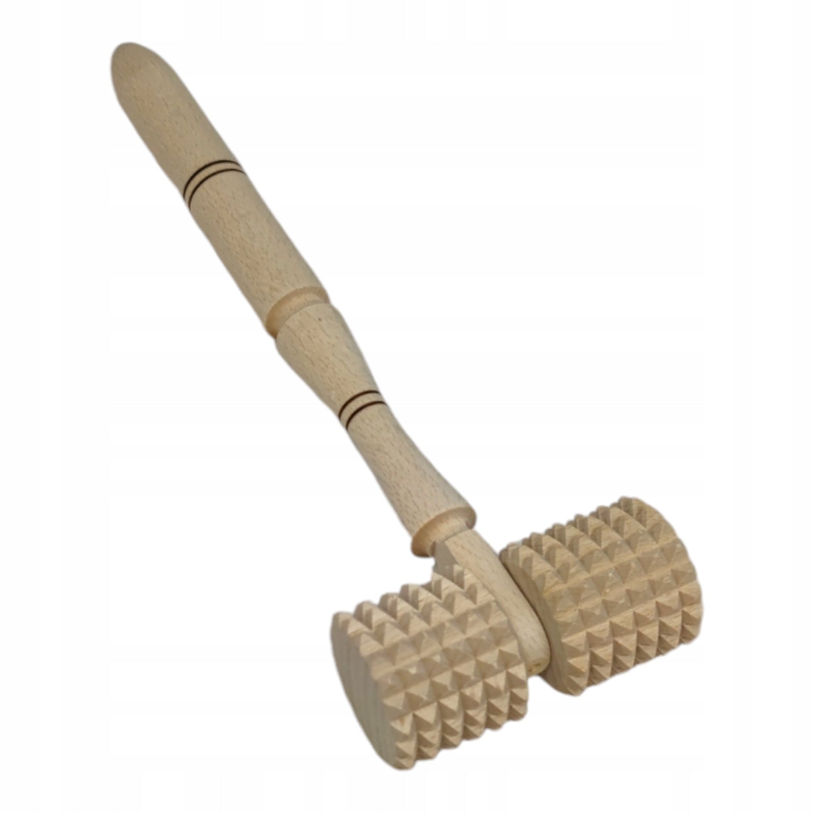 Massager on stick wood healing rollers 32 cm