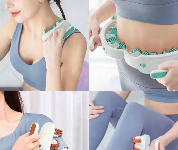 Massager roller cellulite firmness thigh arms legs back 3in1 GREY EAN (GTIN) 5904858551538