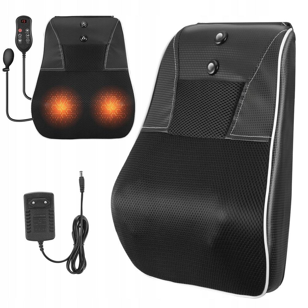Massager with Heat and Vibration Function - Relief for Back, Arms, Waist, and Legs