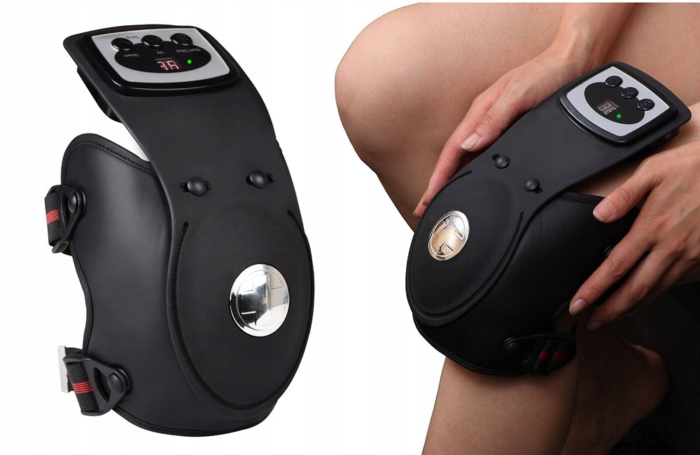 Massager with magnetotherapy, vibration and heating