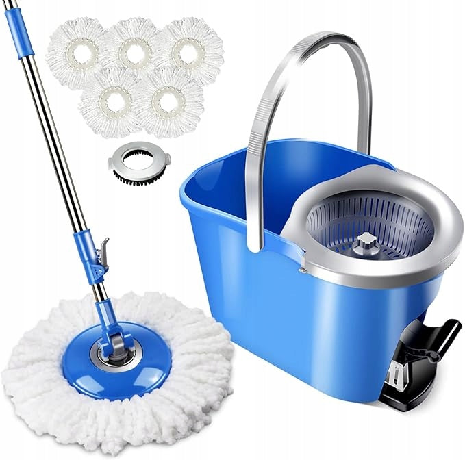 Masthome Bucket set with mop and removable pads, rotary B2683