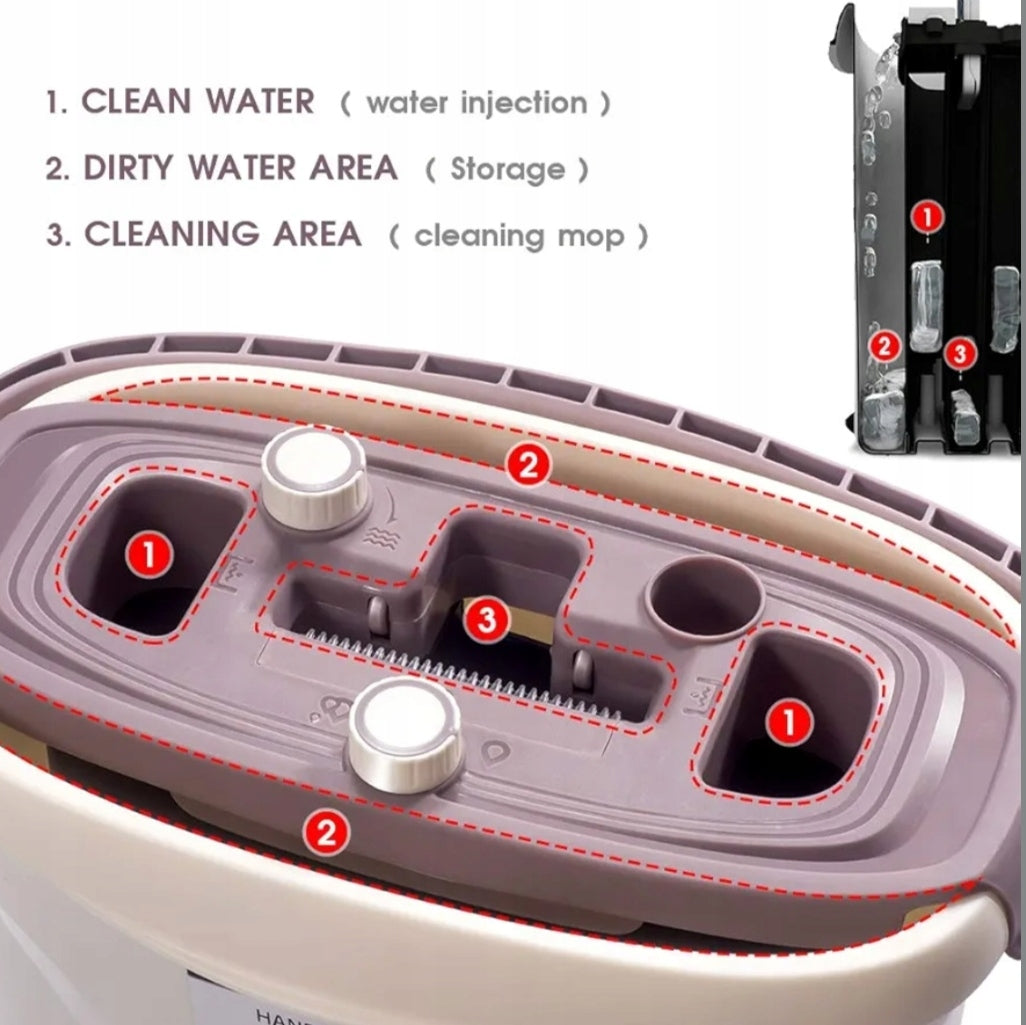 Masthome Mop and bucket set + 5 microfiber cartridges EAN (GTIN) 725756042011