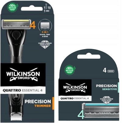 Scherköpfe Wilkinson Quattro Titanium Core Motion, 5 Stk. 
