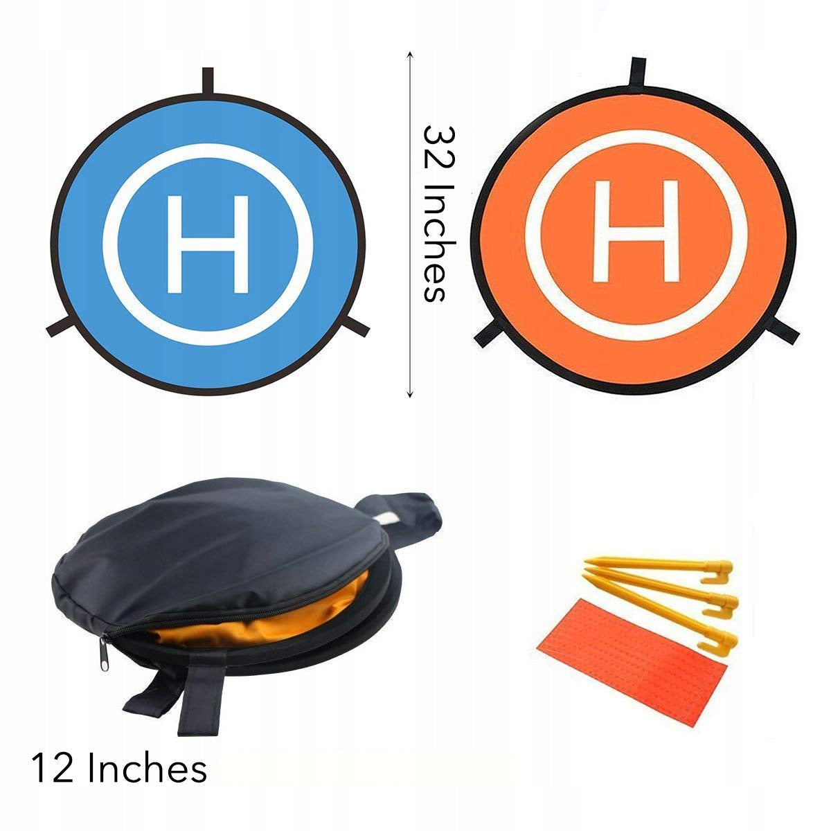 Mat Folding Landing for Drone 75 cm for DJI Mavic PRO SYMA MTA Glowing Brand no brand