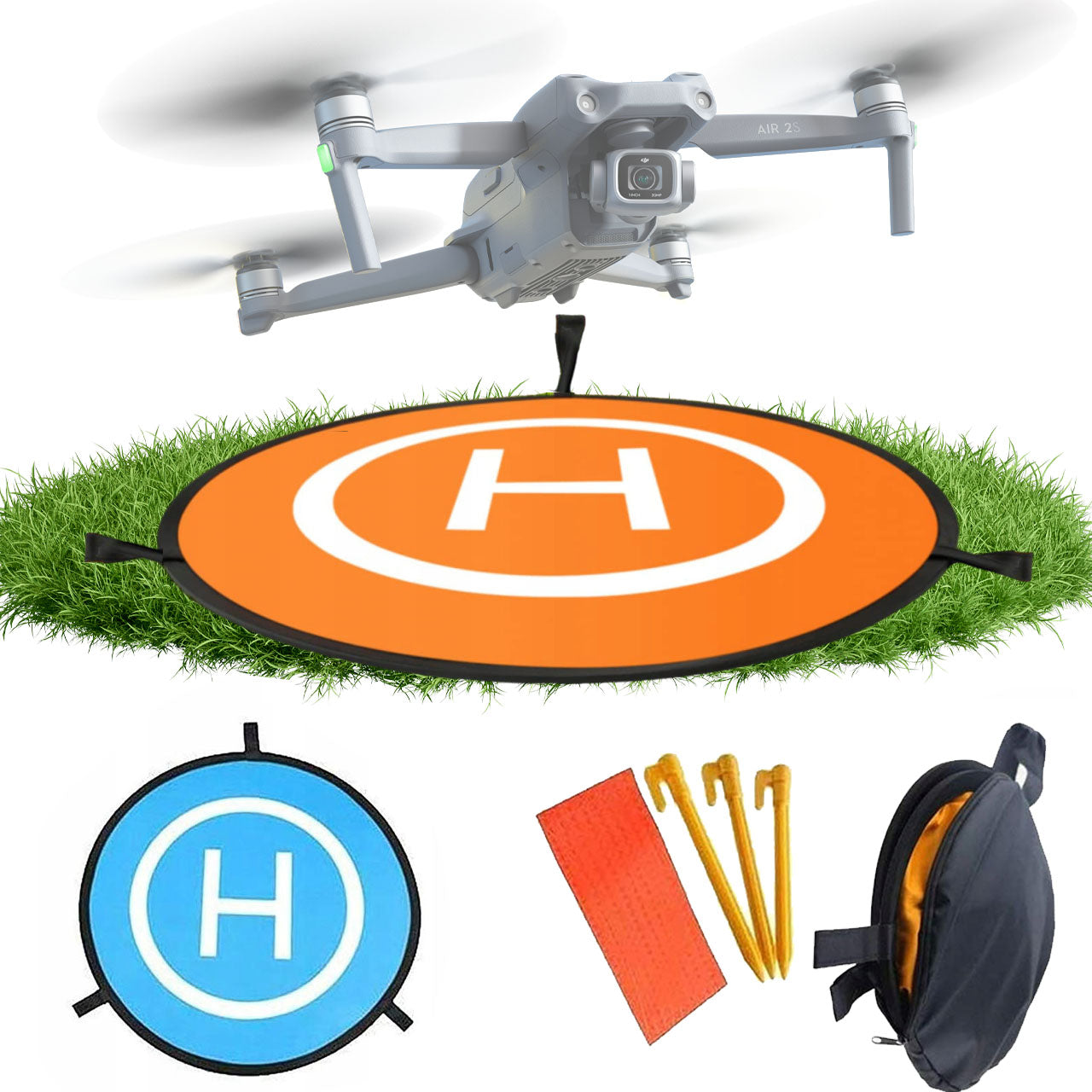 Mat Folding Landing for Drone 75 cm for DJI Mavic PRO SYMA MTA Glowing