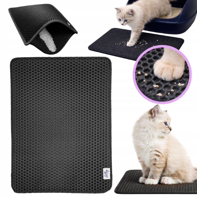 Mat LITTER BOX cat doormat for litter 45 × 60 cm