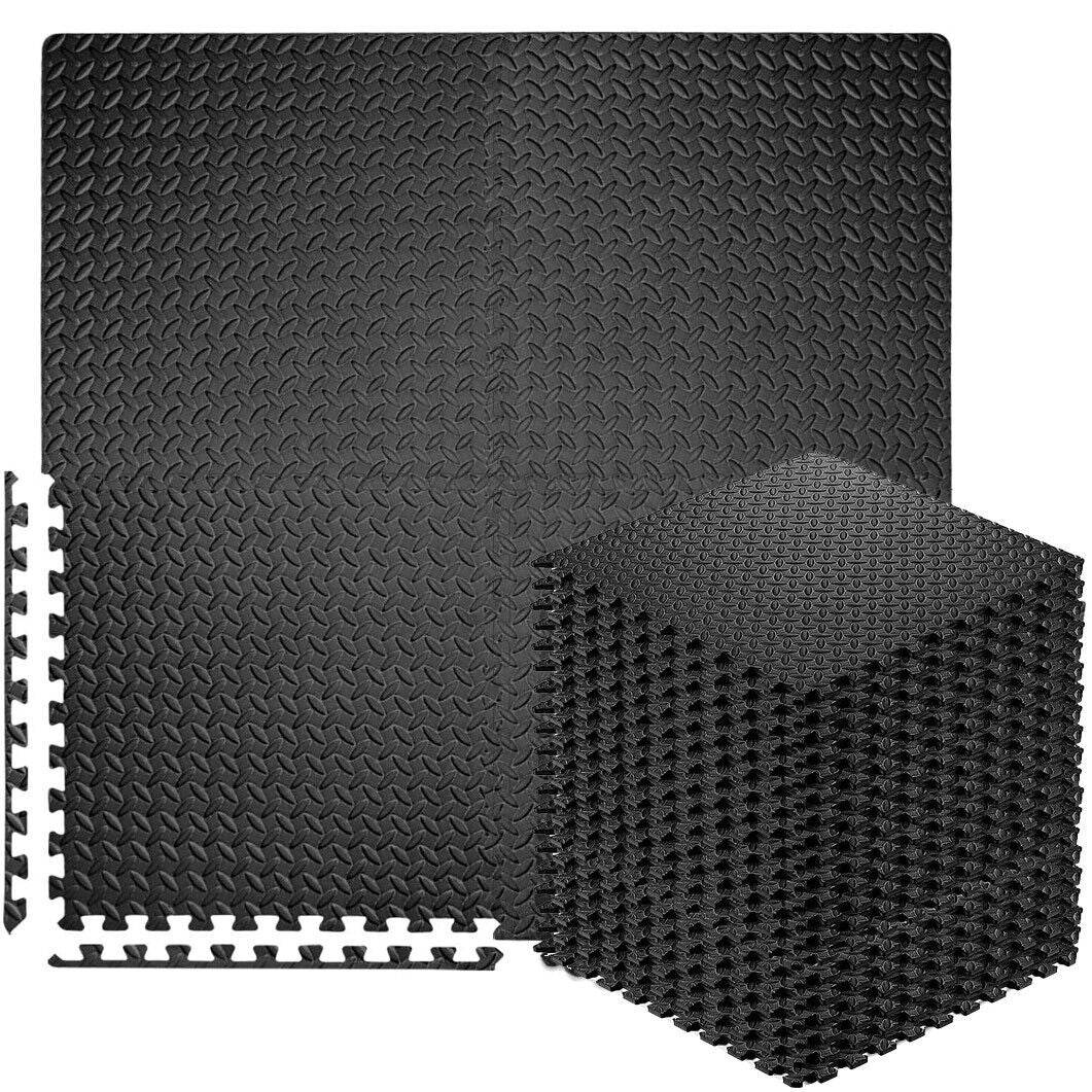 Mat Puzzle Fitness Under Gym Equipment 12 Pieces