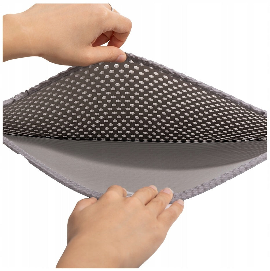 Mat before litter boxes grey double layer litter box mat 30x45cm Manufacturer code UPC0014-S