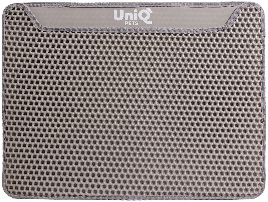 Mat before litter boxes grey double layer litter box mat 30x45cm
