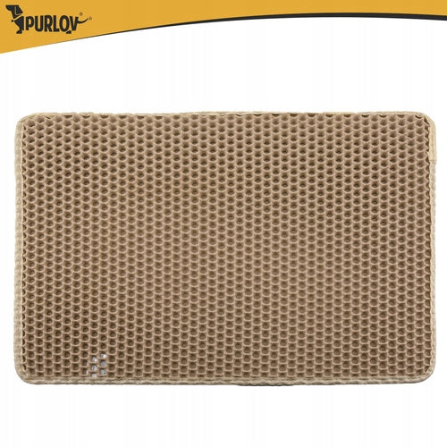 Mat for litter box 60x45cm - beige Purlov Product height 1.2 cm