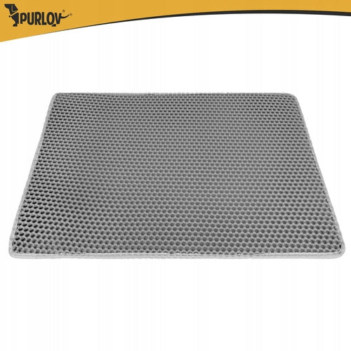 Mat for litter box 75x55cm - grey Purlov Product width 75 cm