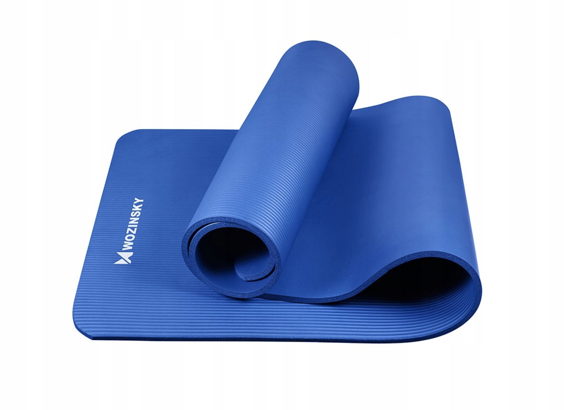Sportmatte, 181 cm x 63 cm x 1 cm, blau 