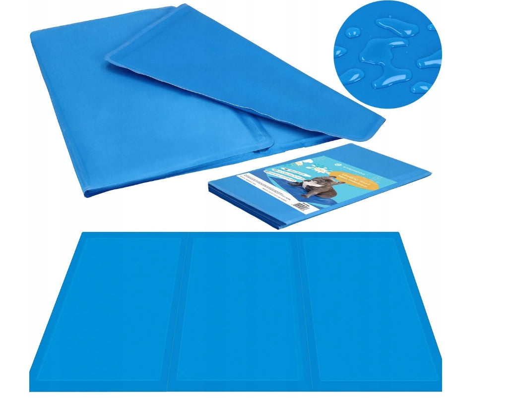 Mata dla psa Żelowa chłodząca dla zwierząt 90 cm x 50 cm pies kot królik Brand AIO Factory