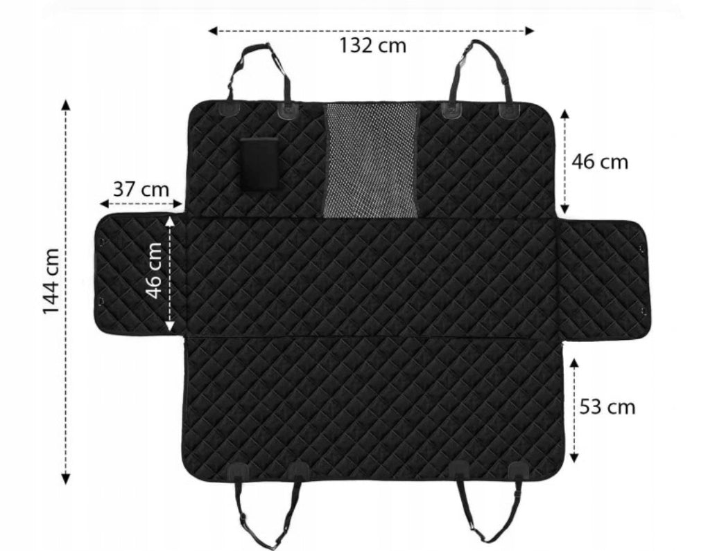 Mata dla psa do Samochodu Pokrowiec Siedzenie Auta WODOODPORNY UNIWERSALNY Size multipurpose
