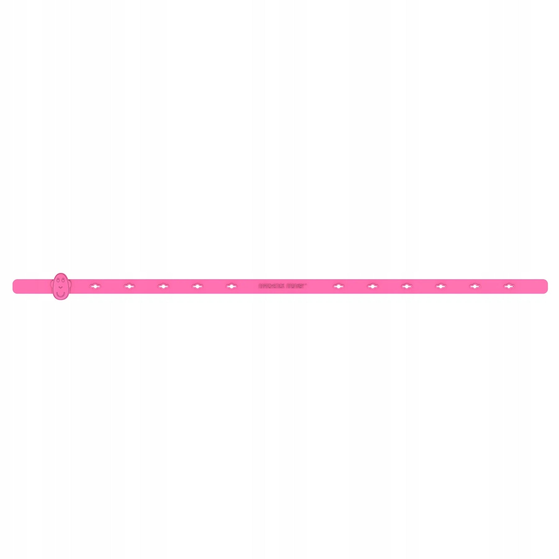 Matchstick Monkey: silicone pendant for trolley MULTI MAXI Pink 55 cm Manufacturer code MM-MPH-003