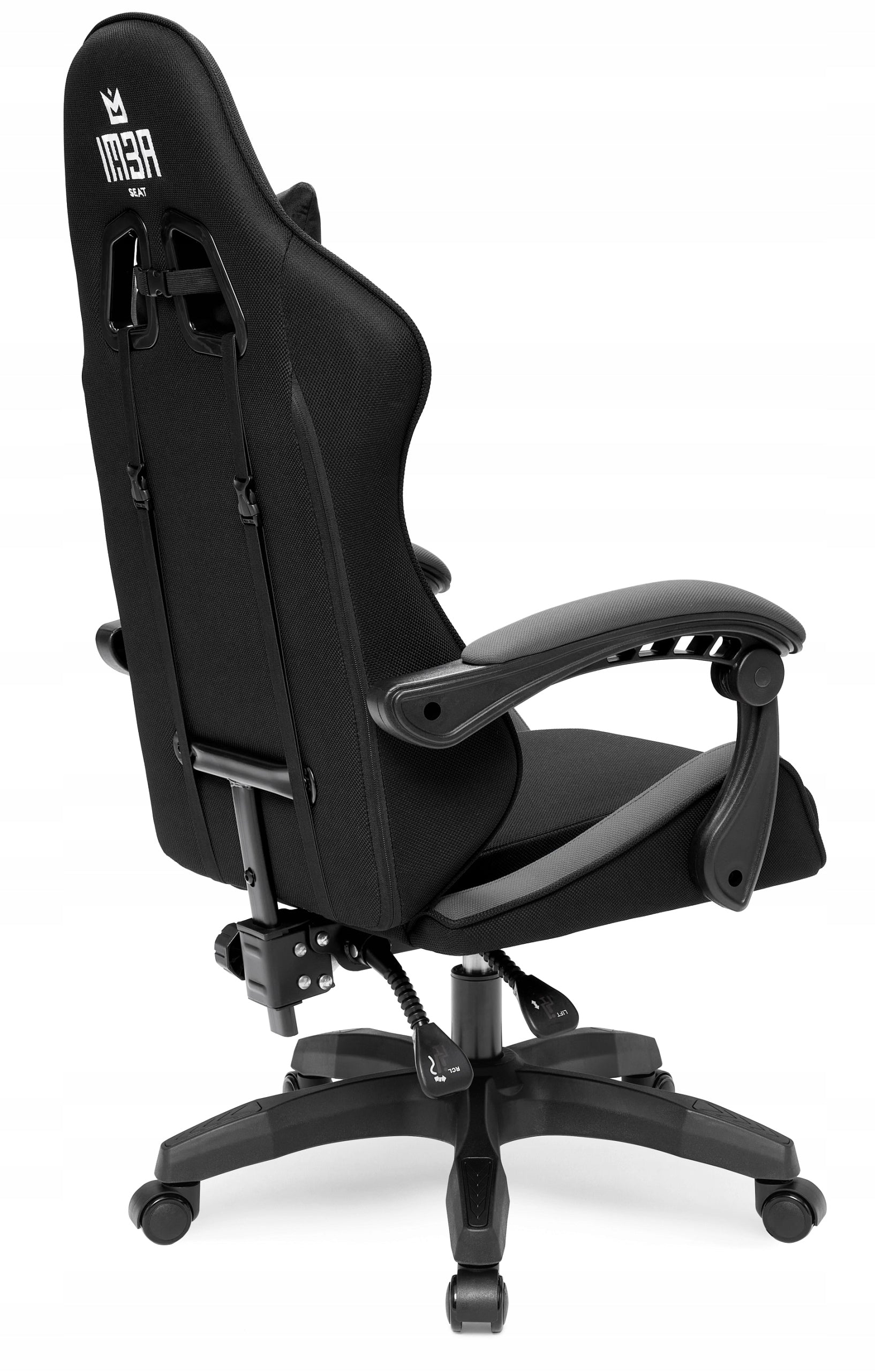 Material Gaming Chair Office Gaming Chair Black - Fabric Model Strider