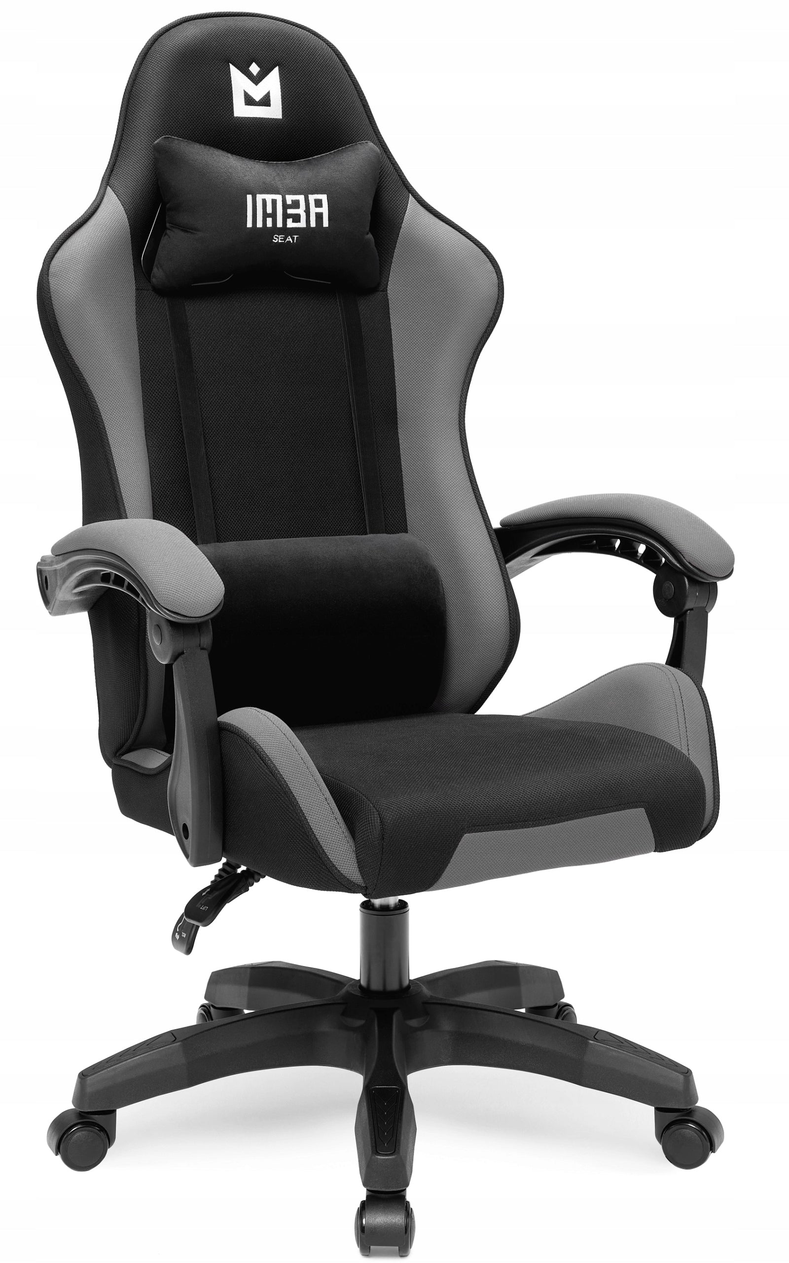 Material Gaming Chair Office Gaming Chair Black - Fabric Packaging status original