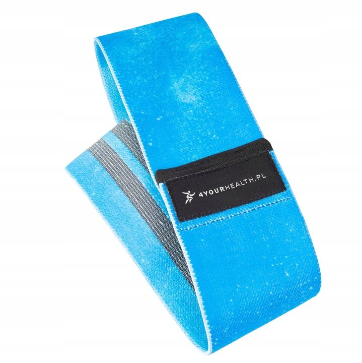 Material rubber for exercise 4YOURHEALTH blue resistance 27 kg Packaging status original