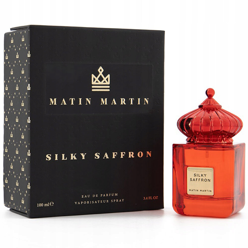 Matin Martin Silky Saffron 100ml EDP Parfum unisex fragrance perfume