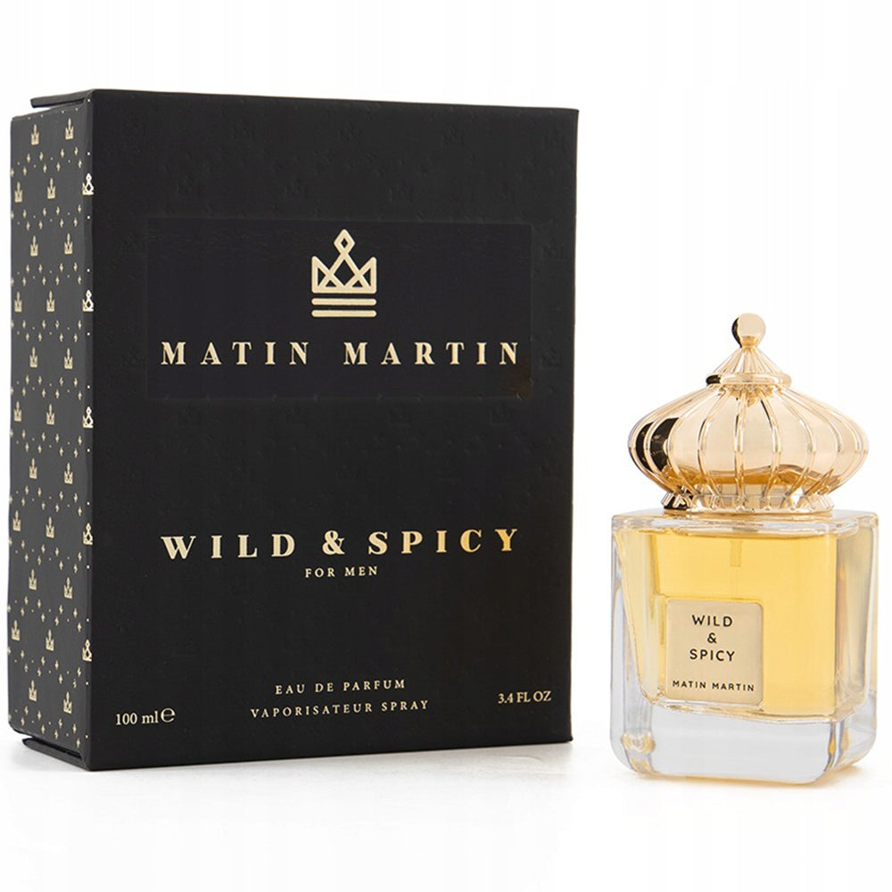 Matin Martin Wild & Spicy 100ml EDP Perfumed Water Perfume For Men