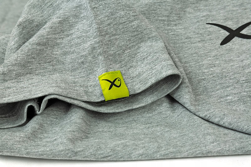 Matrix T-Shirt - Minimal Light Grey Marl - Size S Color gray