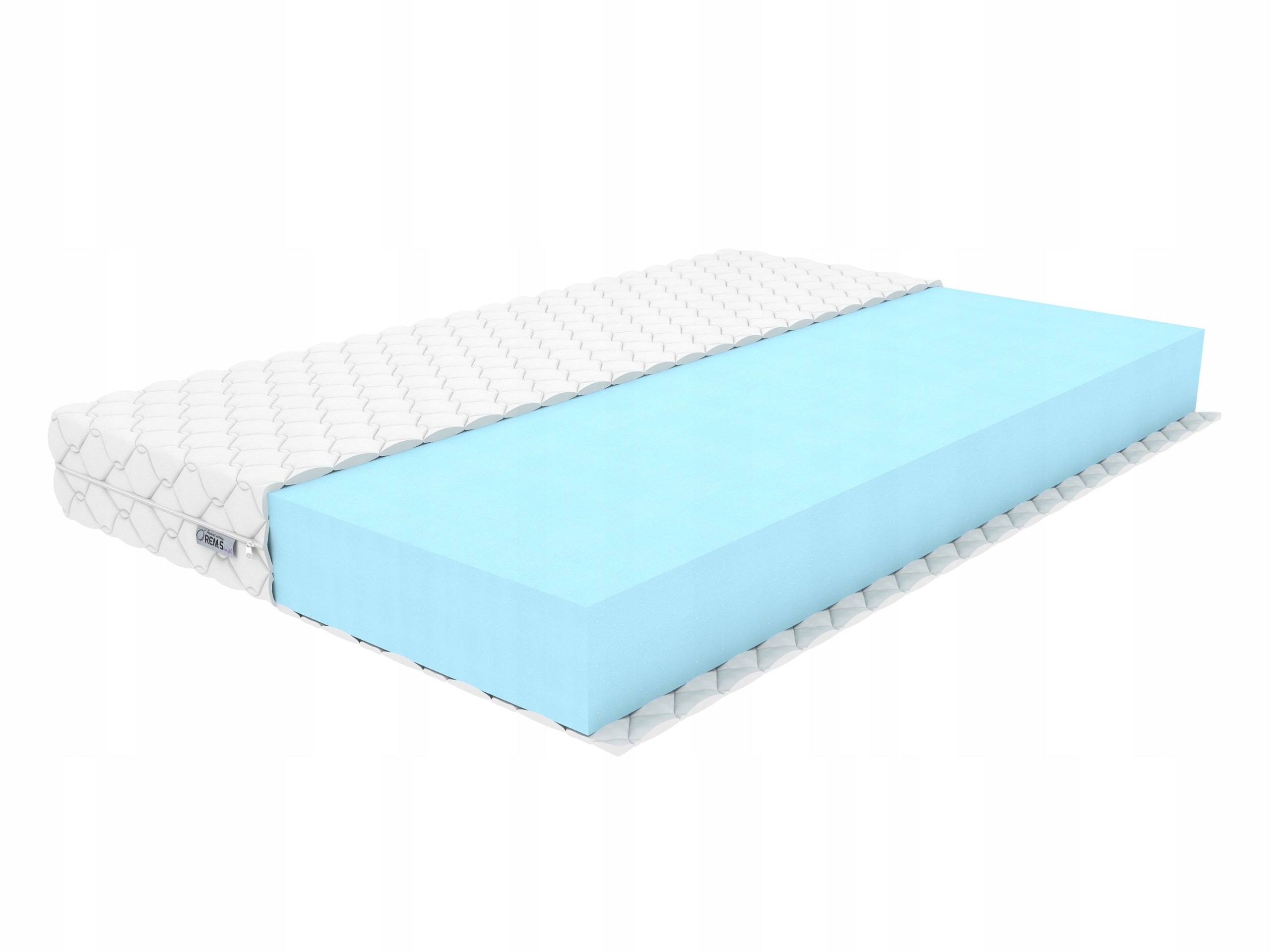 Mattress 110x200 10cm H3 Medium + Quilted cover