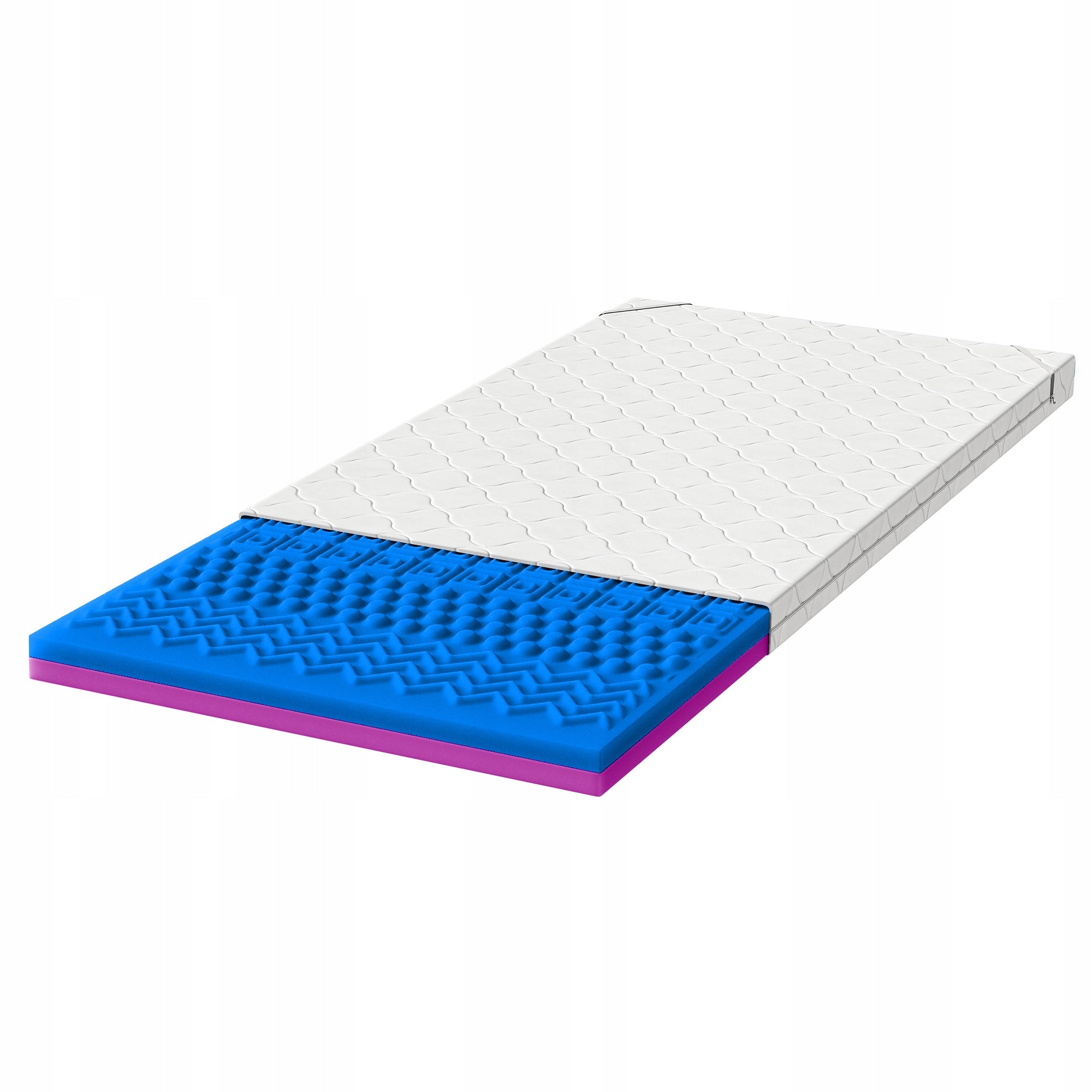 Mattress 120x190 VISCO massaging topper 8 cm JASMINE H2 / H3