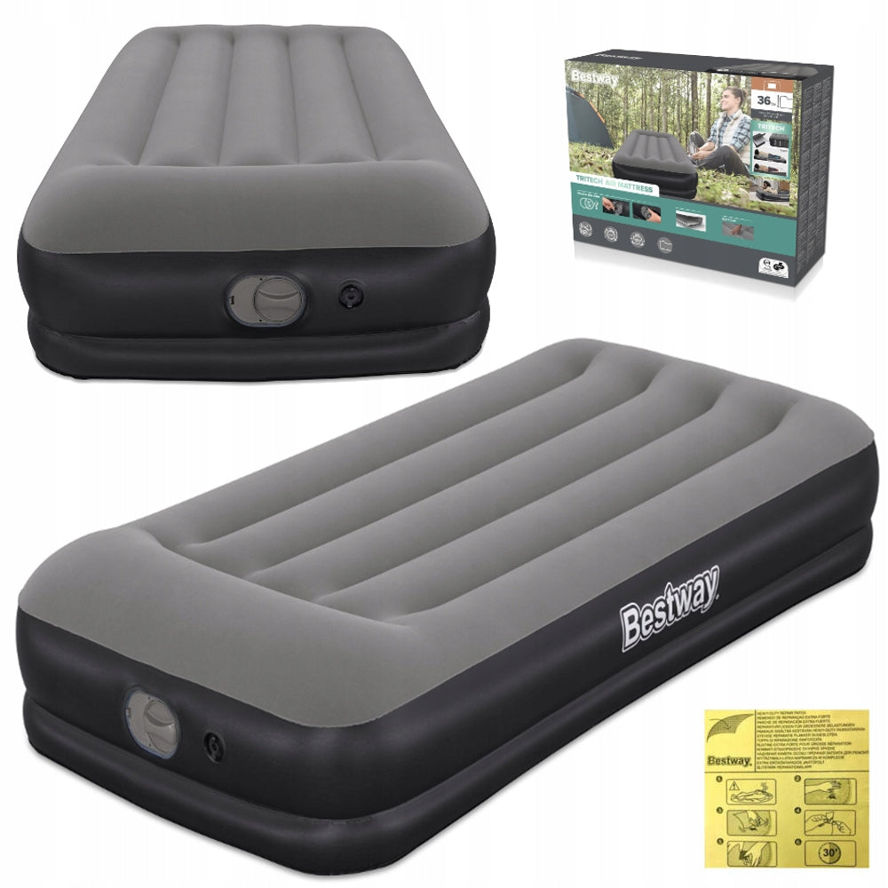 Mattress 1os inflatable Tritech Air built-in USB pump Bestway 191x97x36cm