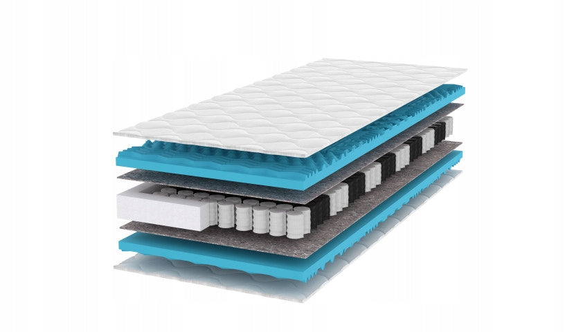 Mattress 80x200 pocket massage H3 - NO MORE BACK PAIN!!! Brand Nowoczesne Materace