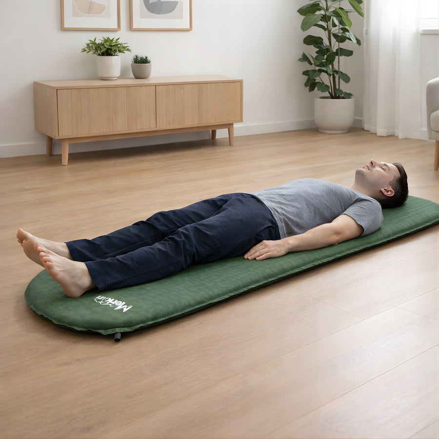Mattress Camping Self-Inflating Mat Mattress 3,8 cm With Cover MERKAN Manufacturer code 001MERK GREEN