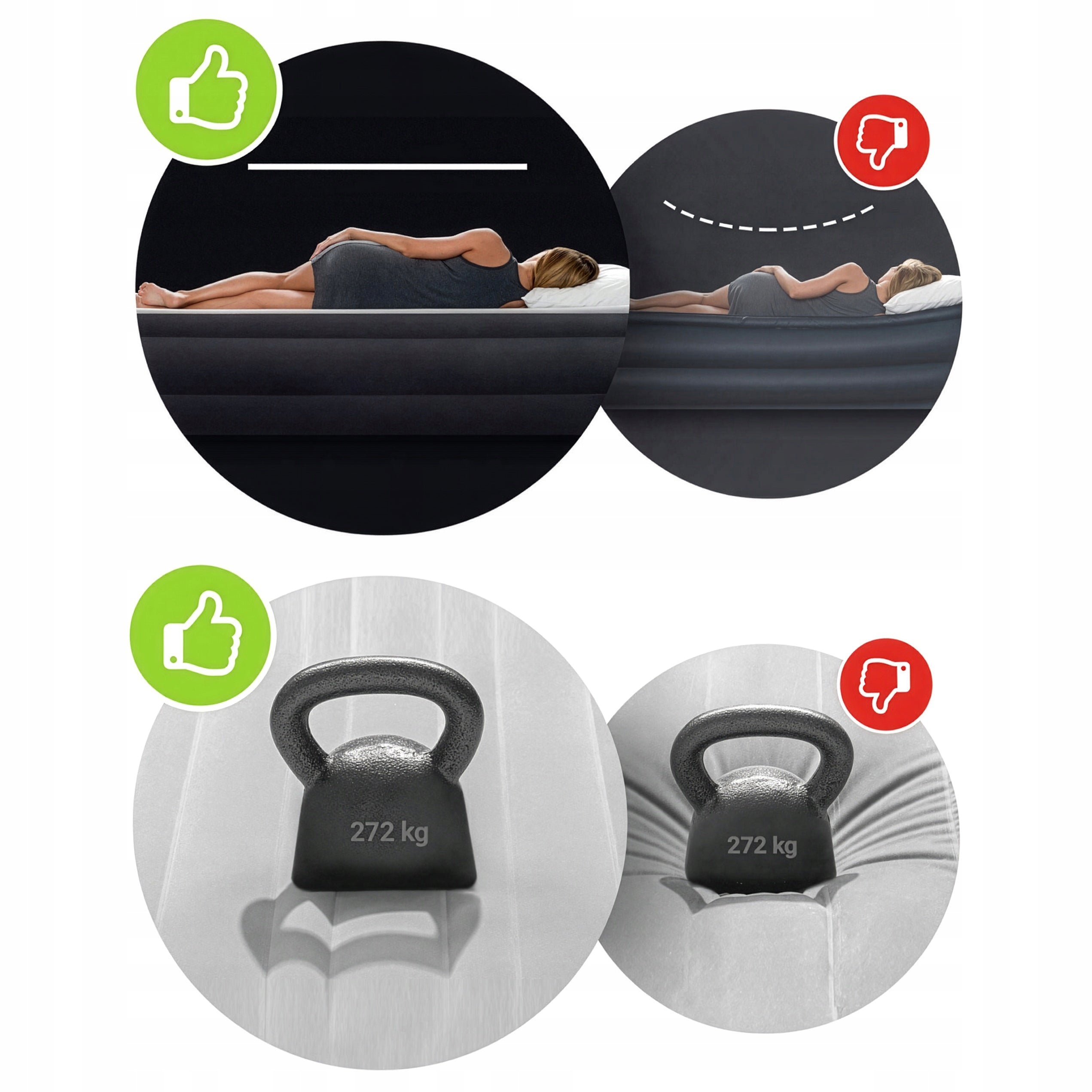 Mattress Inflatable Double Velour Sleeping Bed Pumped INTEX 57555 Packaging status original