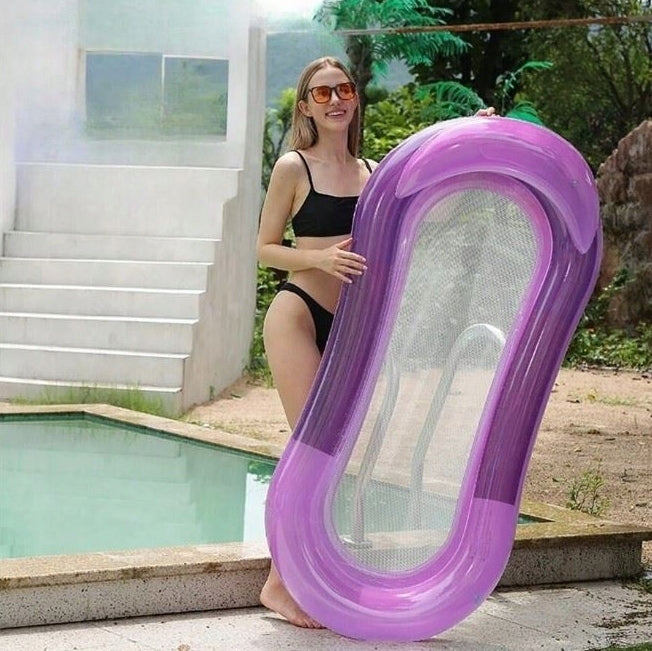 Mattress Inflatable Swimming Sun Lounger Armchair with Backrest for Water Mesh 160x70cm Manufacturer code CH-251454