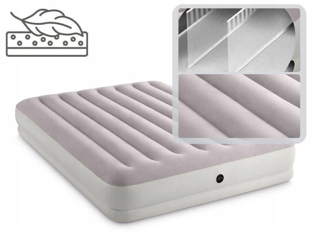 Mattress Inflatable Velour Double Bed 203x152x30 Intex 64179 USB Manufacturer code 64179