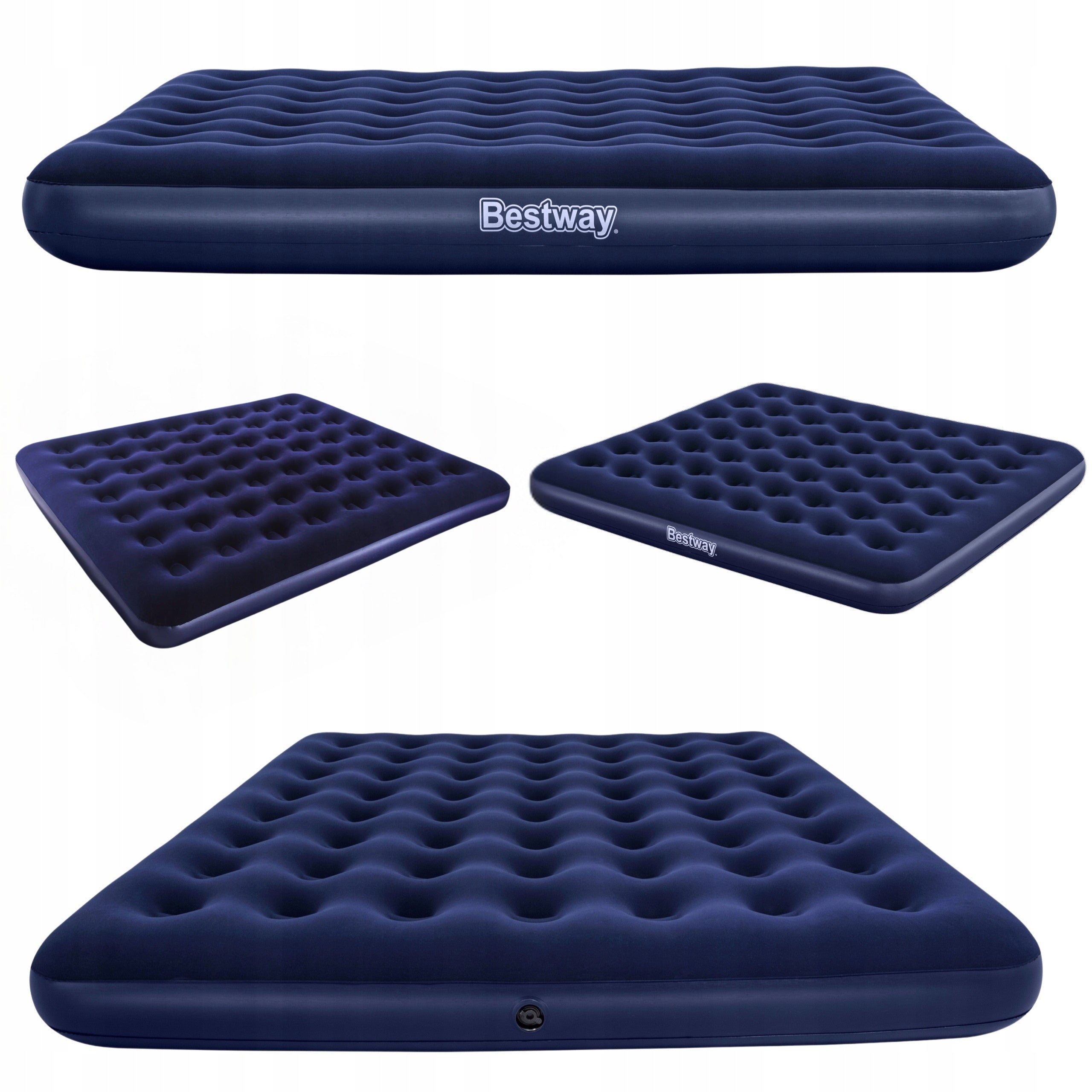Mattress Inflatable Velour Double Bed Bestway 203x183 MODEL Manufacturer code 67004-62002
