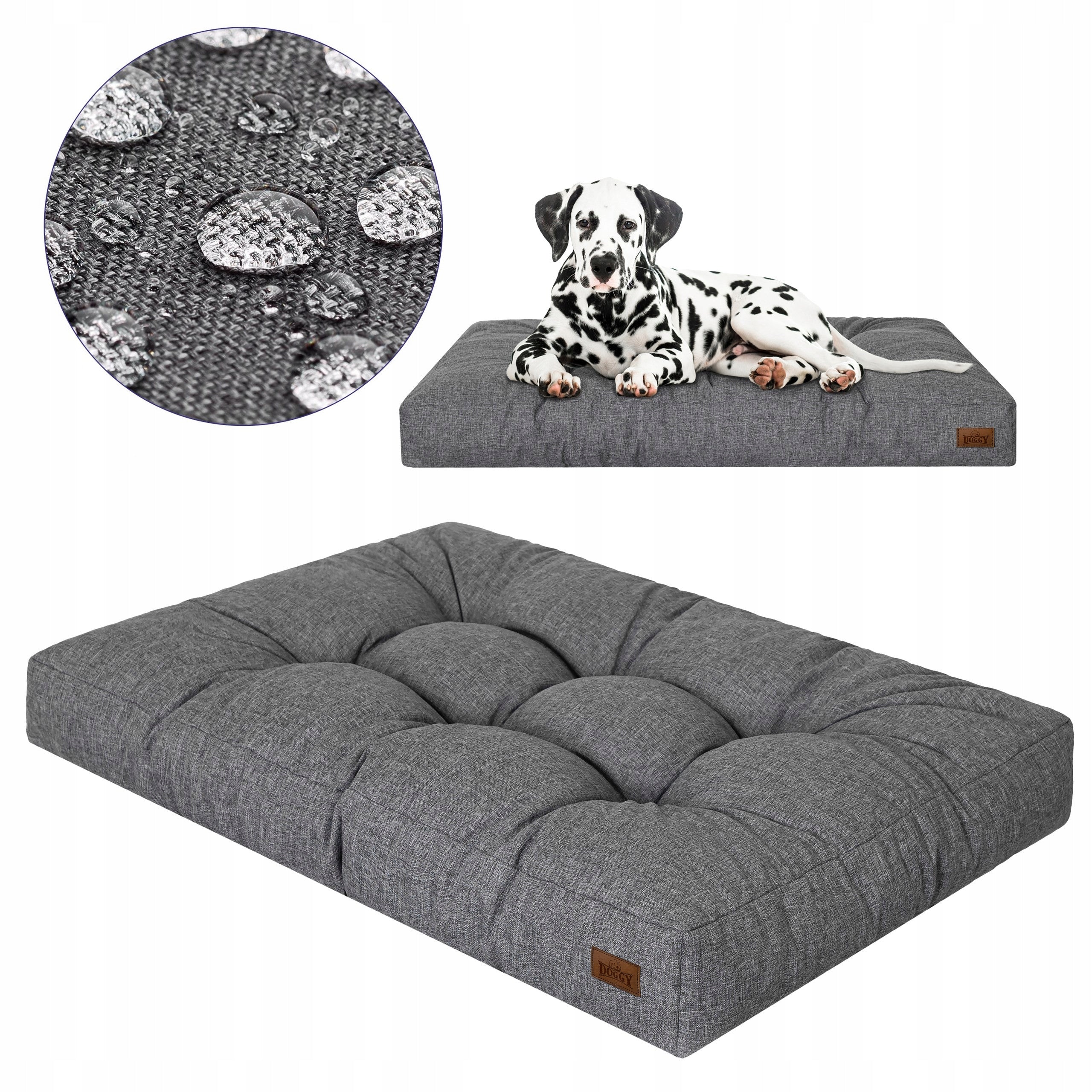 Mattress Quilted Waterproof Medium Bed Dog Couch L 90x70 cm