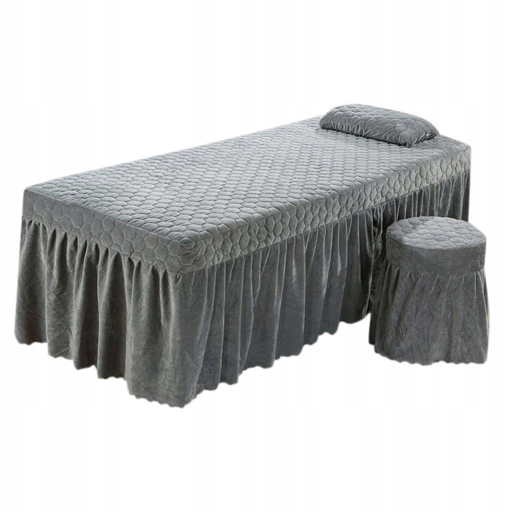 Mattress Valance Sheet Table Skirt European Style Gray Kind stationary table